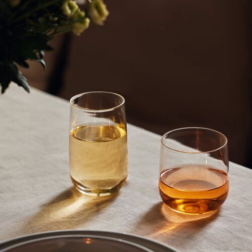 Fleck, Set of 4 Tall Cremini Tumblers 7 Fleck, Set of 4 Tall Cremini Tumblers