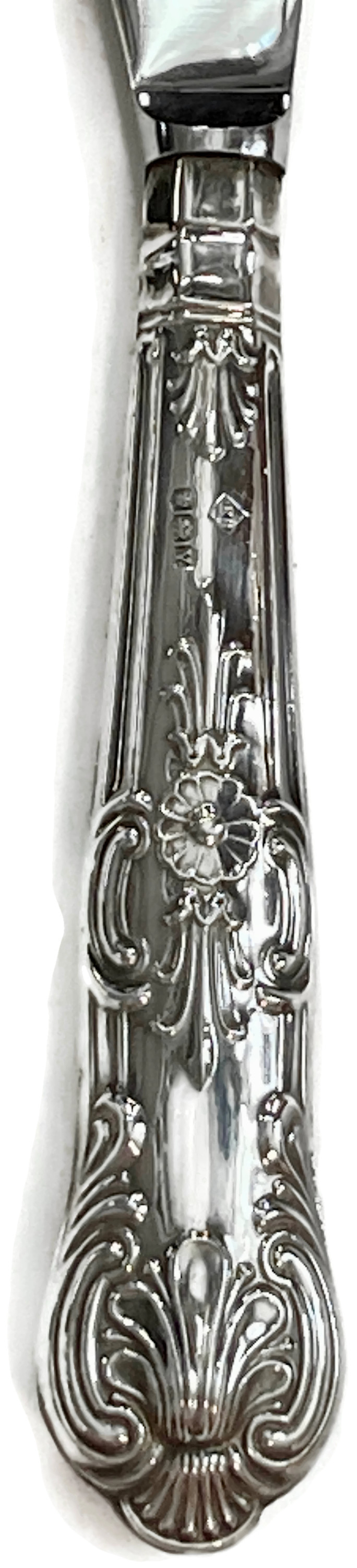 Kings Pattern Sterling Butter Knife 3 Kings Pattern Sterling Butter Knife