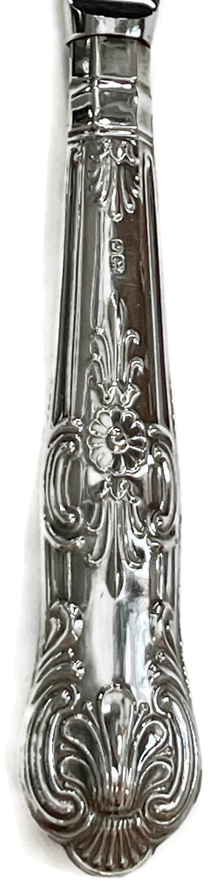 Kings Pattern Sterling Butter Knife 4 Kings Pattern Sterling Butter Knife