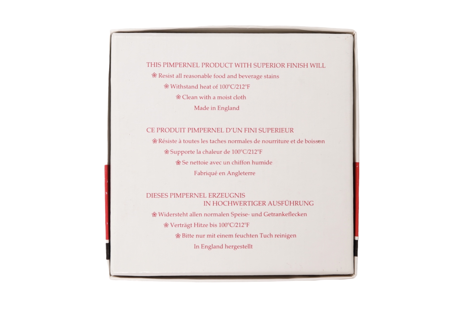 Pimpernel Christmas Coasters - Set of 6 10 Pimpernel Christmas Coasters - Set of 6