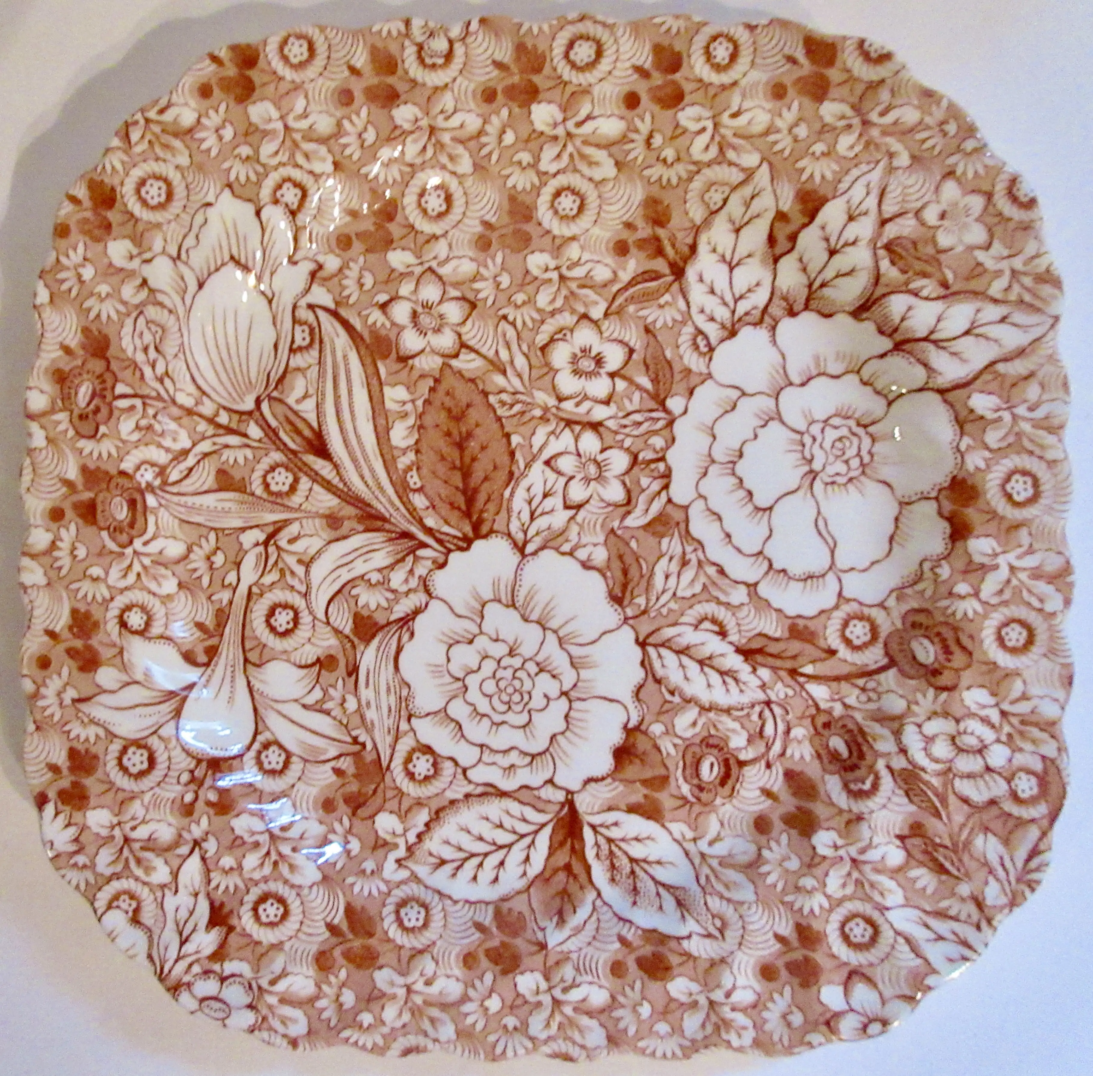 Tiffany & Co. English Chintz Plates S/4 2 Tiffany & Co. English Chintz Plates S/4