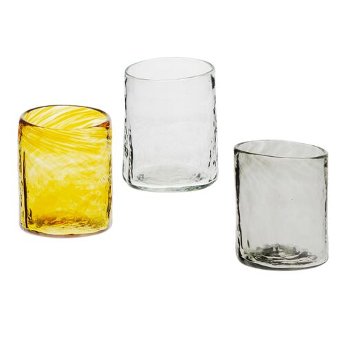 S/6 Xaquixe Medium 8oz Tumblers 2 S/6 Xaquixe Medium 8oz Tumblers