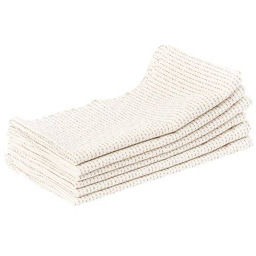 Siafu Home, S/4 Sungura Napkins, Ivory 1 Siafu Home, S/4 Sungura Napkins, Ivory
