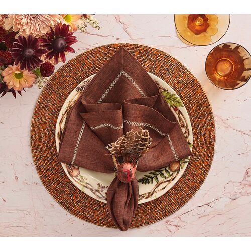S/4 Autumn Rush Placemats 3 S/4 Autumn Rush Placemats