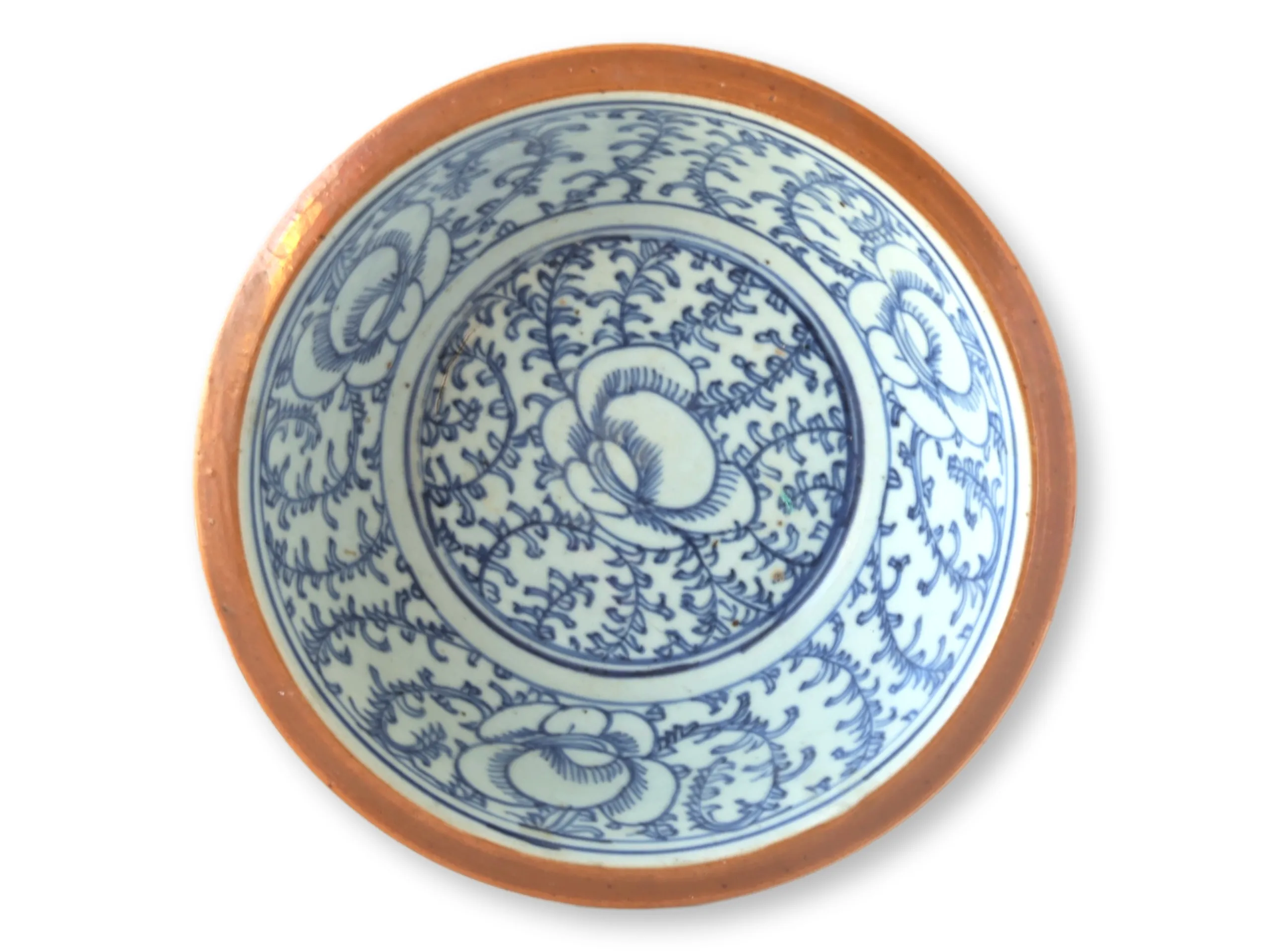 19thC Chinese Qing Dynasty Batavian Bowl 4 19thC Chinese Qing Dynasty Batavian Bowl