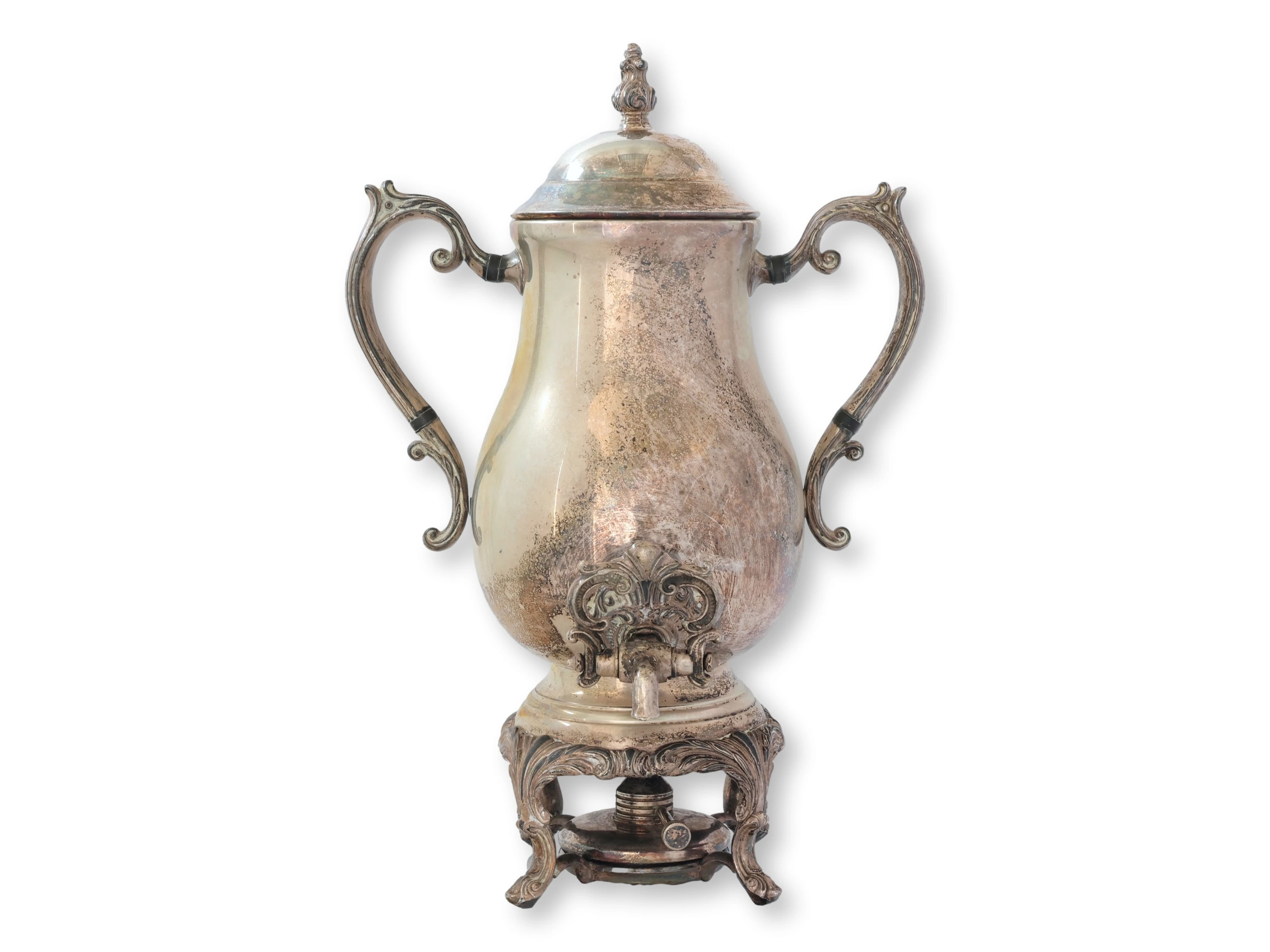 1960s Rogers Silver-Plate Beverage Urn 1 1960s Rogers Silver-Plate Beverage Urn