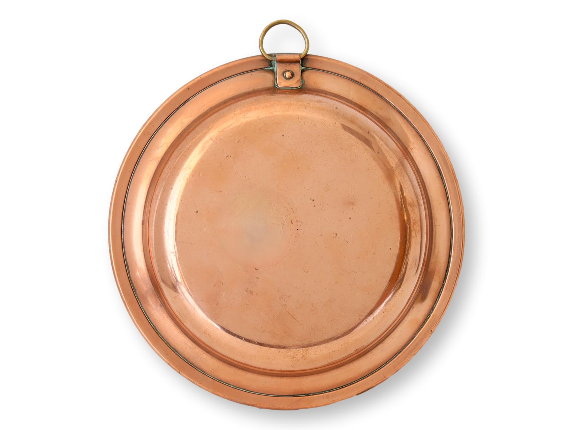 Antique French Copper Gratin Pan