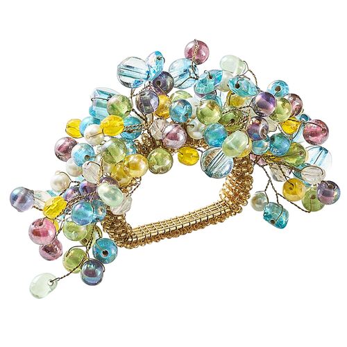S/4 Spritz Napkin Rings 1 S/4 Spritz Napkin Rings