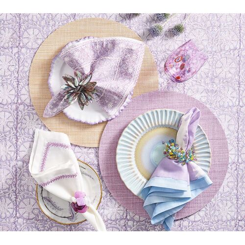S/4 Spritz Napkin Rings 3 S/4 Spritz Napkin Rings