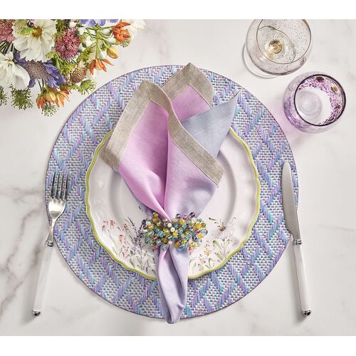 S/4 Spritz Napkin Rings 5 S/4 Spritz Napkin Rings