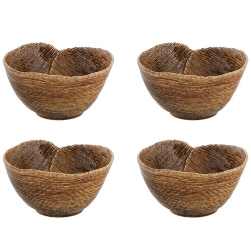 S/4 Bananas from Madeira Bowls, Yellow