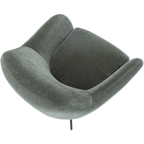 Casey Chenille Velvet Accent Chair 5 Casey Chenille Velvet Accent Chair