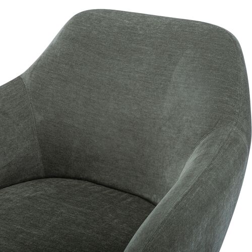 Casey Chenille Velvet Accent Chair 8 Casey Chenille Velvet Accent Chair