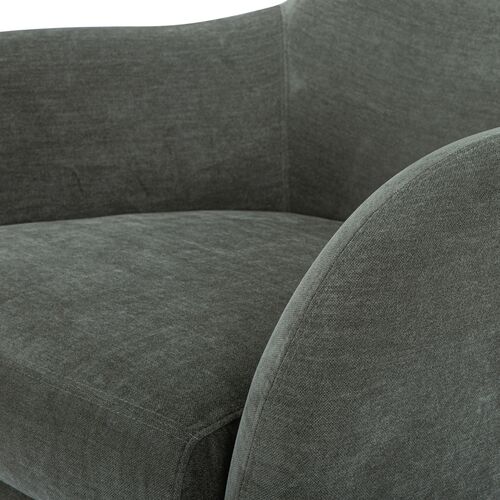 Casey Chenille Velvet Accent Chair 9 Casey Chenille Velvet Accent Chair
