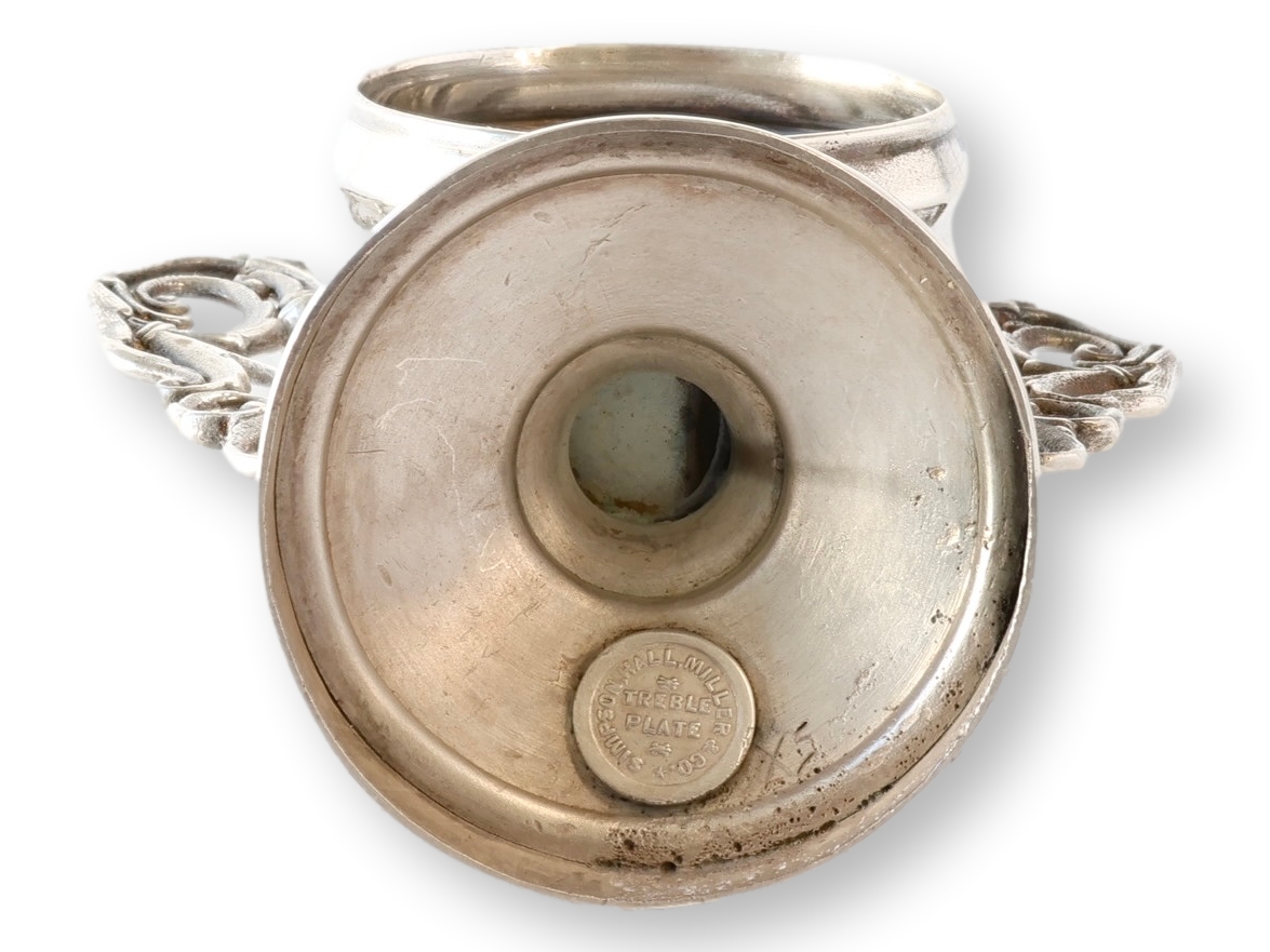 Antique Silver-Plate Napkin Ring 3 Antique Silver-Plate Napkin Ring