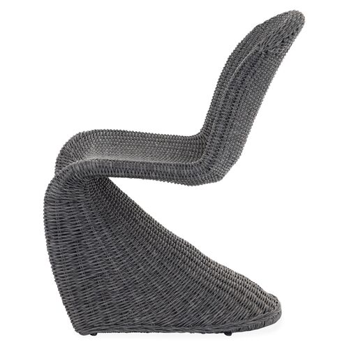 Paulina Outdoor Dining Chair, Vintage Coal 5 Paulina Outdoor Dining Chair, Vintage Coal