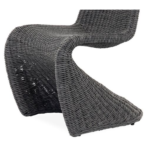 Paulina Outdoor Dining Chair, Vintage Coal 6 Paulina Outdoor Dining Chair, Vintage Coal