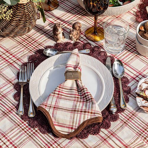 Blenheim Oak Napkin Ring 4 Blenheim Oak Napkin Ring