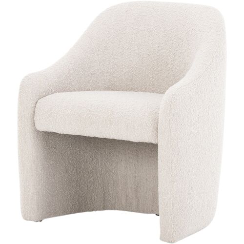 Magnolia Dining Chair, Performance Boucle 1 Magnolia Dining Chair, Performance Boucle