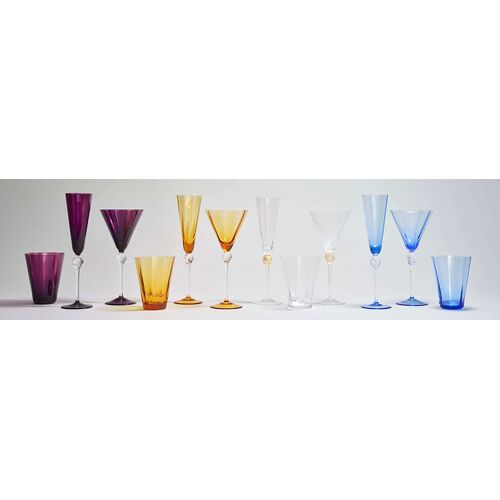 S/4 Daphne Wine Glasses 3 S/4 Daphne Wine Glasses