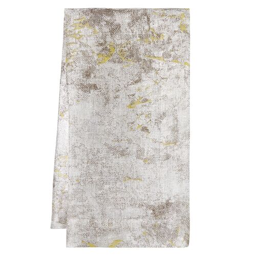 S/4 Argento Napkins, Gray Metallic 1 S/4 Argento Napkins, Gray Metallic