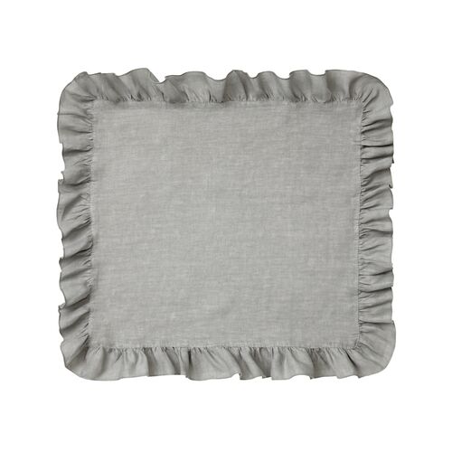 S/4 Lucca Napkins, Gray 1 S/4 Lucca Napkins, Gray