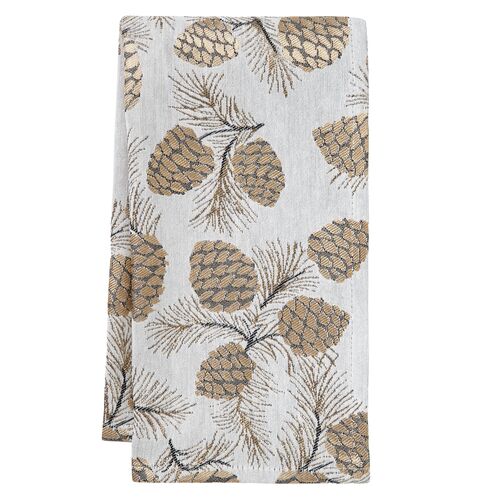 S/4 Verbier Napkins, Bronze 1 S/4 Verbier Napkins, Bronze