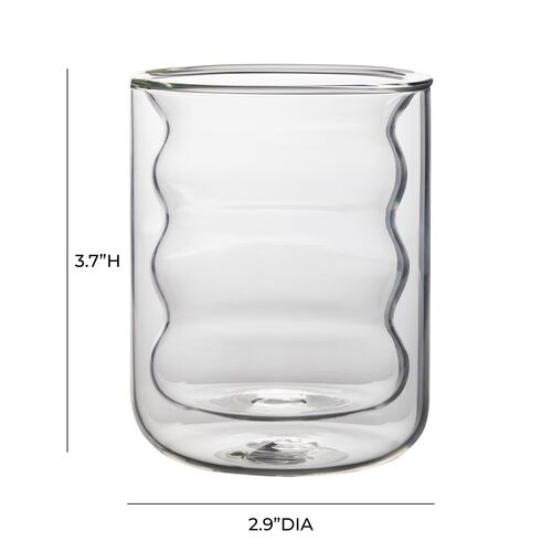S/4 Splash Water Glasses 6 S/4 Splash Water Glasses
