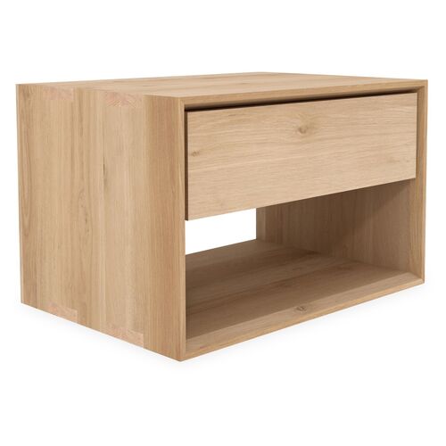 Nordic II Nightstand, Oak 2 Nordic II Nightstand, Oak