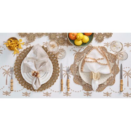 S/4 Watercolor Stripe Napkins 5 S/4 Watercolor Stripe Napkins