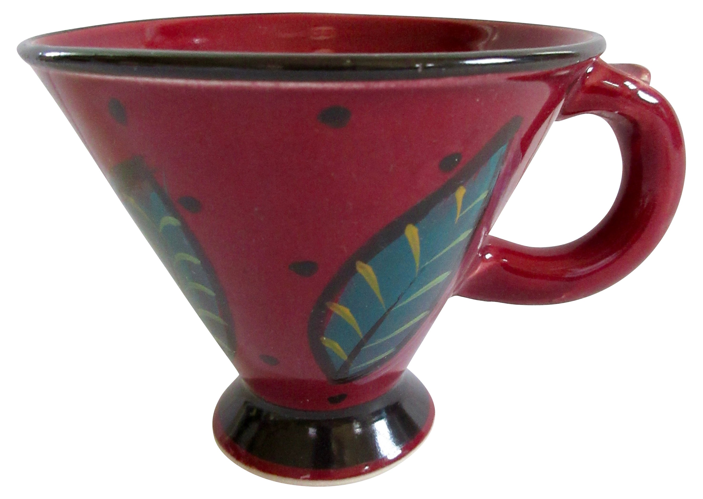 Mid-Century Modern Art Pottery Mug 1 Mid-Century Modern Art Pottery Mug
