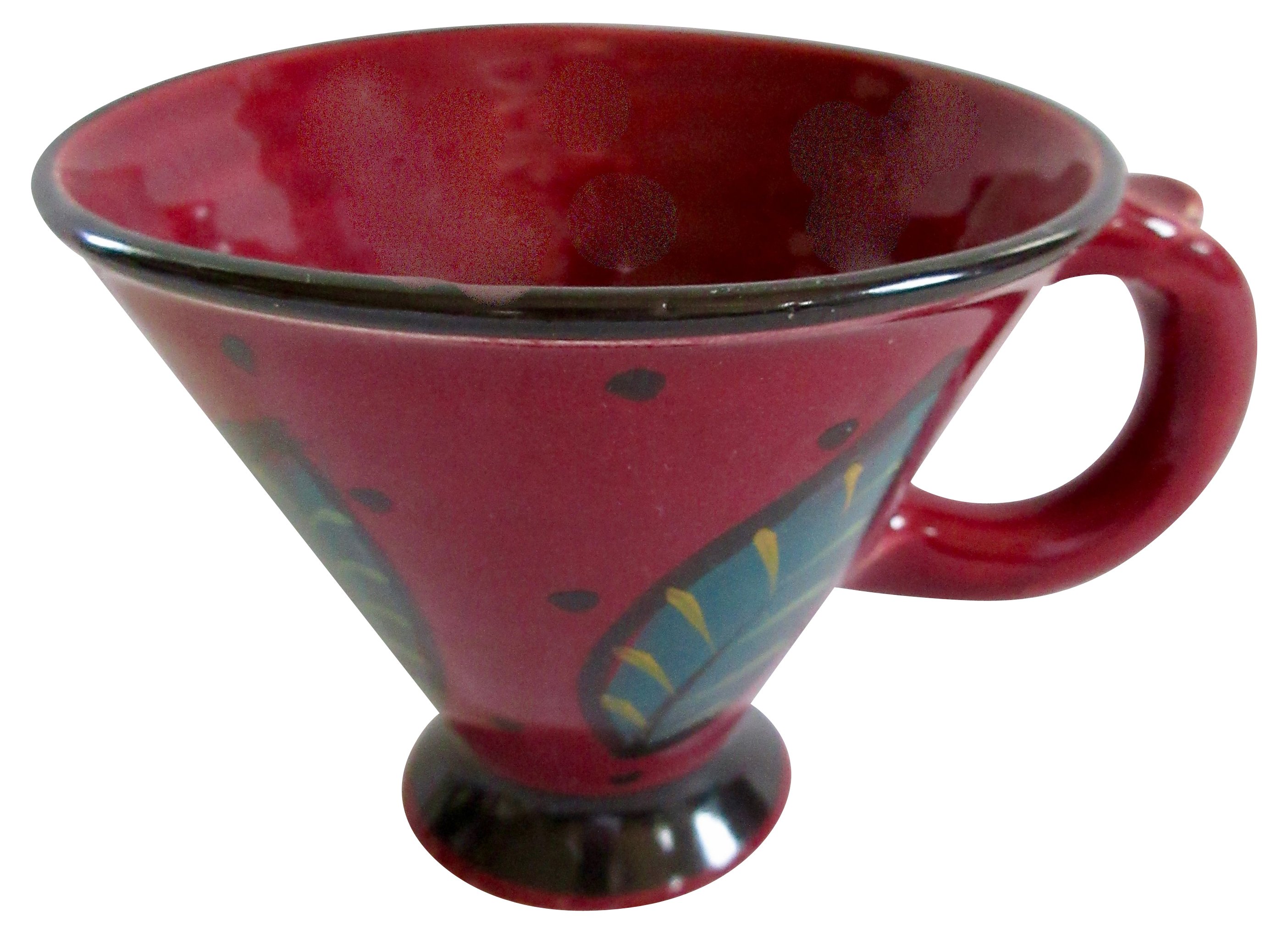 Mid-Century Modern Art Pottery Mug 2 Mid-Century Modern Art Pottery Mug