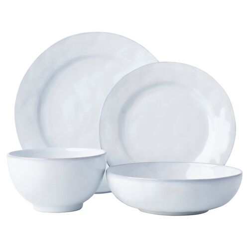 Quotidien Dinner Plate, White Truffle 3 Quotidien Dinner Plate, White Truffle