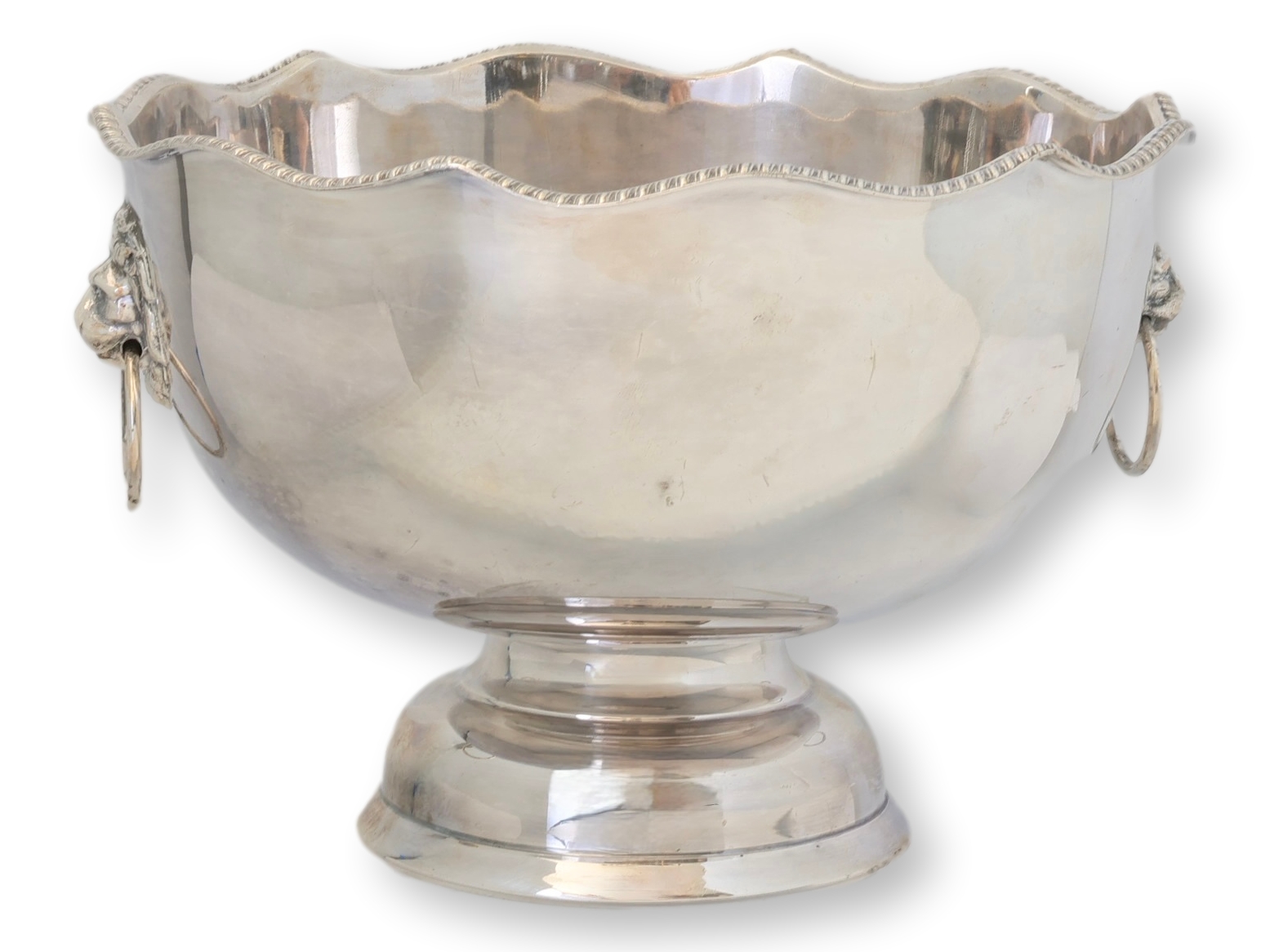 English Silver-Plate Multipurpose Bowl 1 English Silver-Plate Multipurpose Bowl