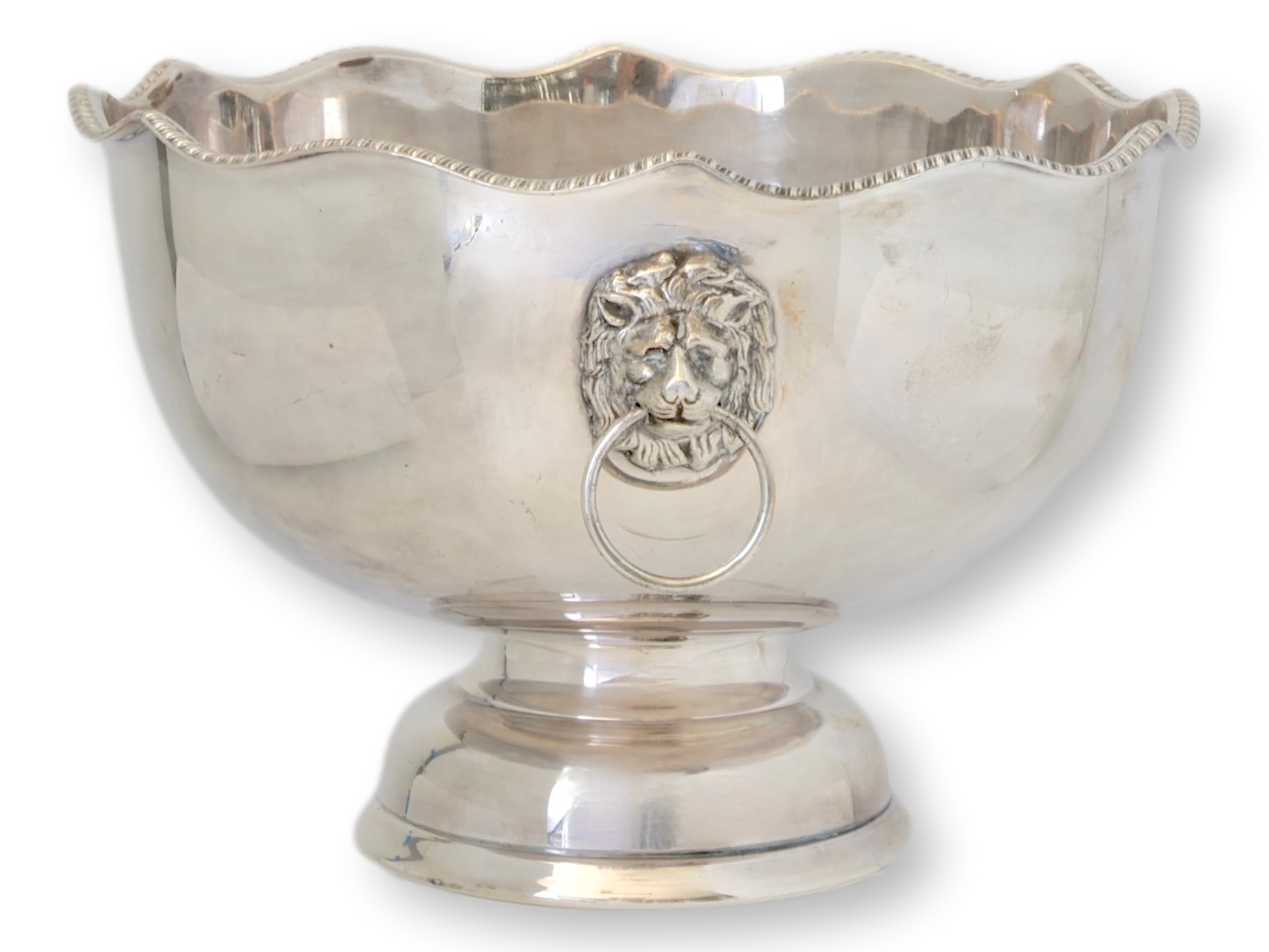 English Silver-Plate Multipurpose Bowl 2 English Silver-Plate Multipurpose Bowl