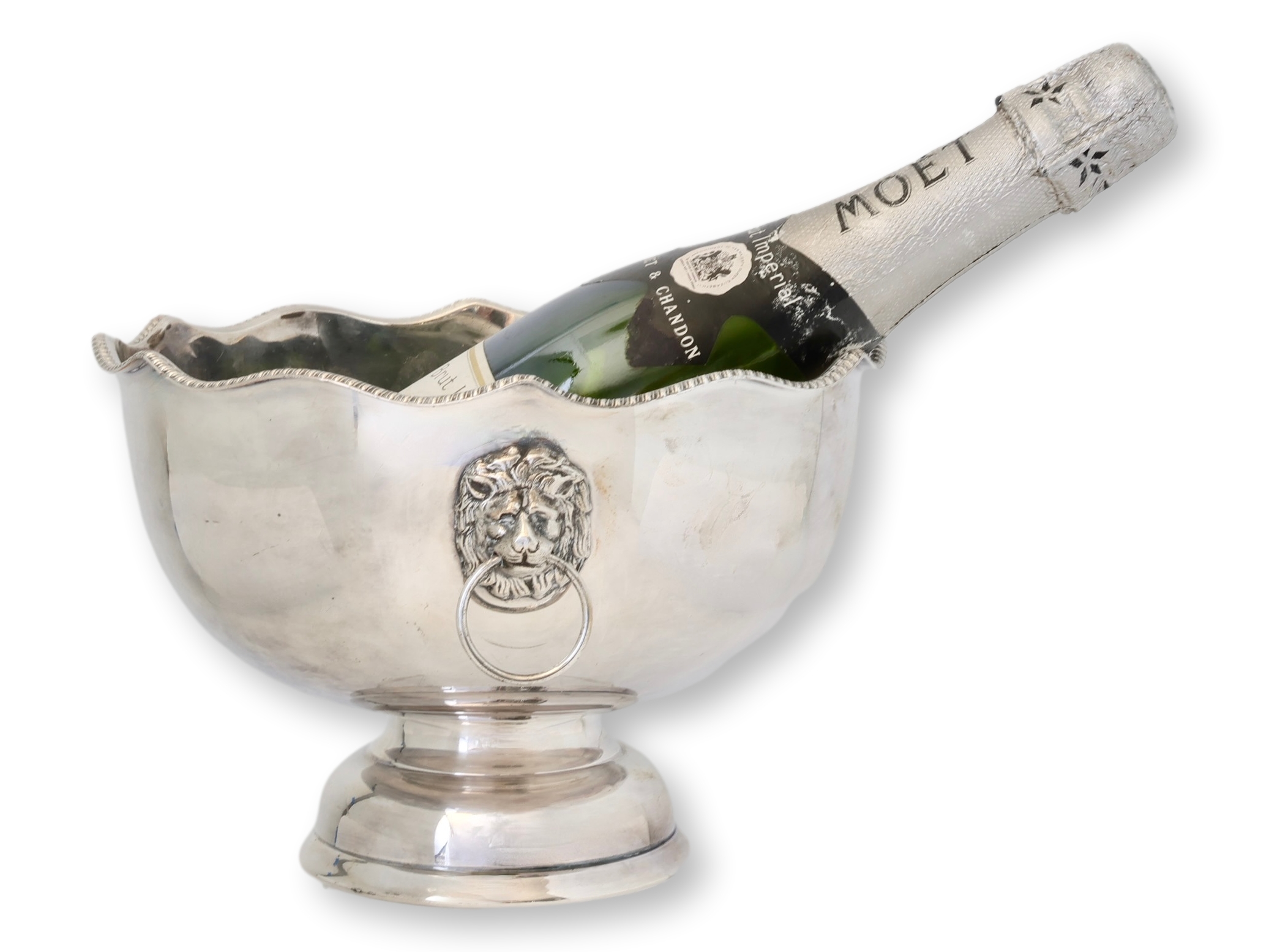 English Silver-Plate Multipurpose Bowl 3 English Silver-Plate Multipurpose Bowl