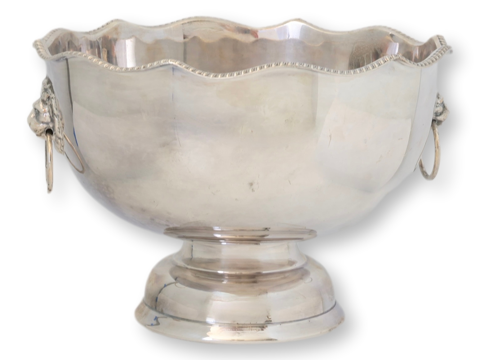 English Silver-Plate Multipurpose Bowl 5 English Silver-Plate Multipurpose Bowl