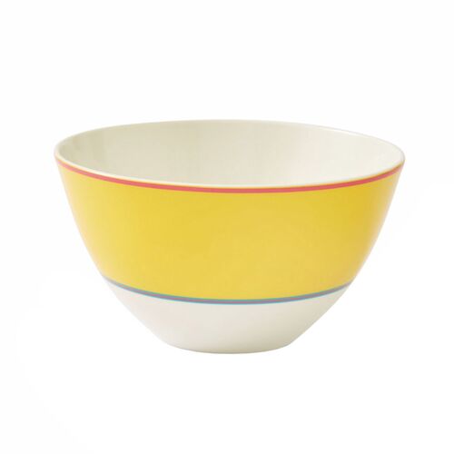 S/4 Calypso Bowls, Yellow 2 S/4 Calypso Bowls, Yellow