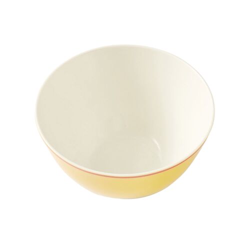 S/4 Calypso Bowls, Yellow 3 S/4 Calypso Bowls, Yellow