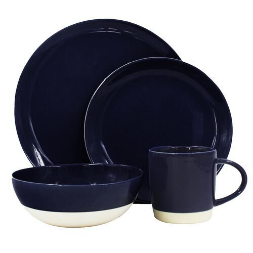 Shell Bisque 4-Piece Place Setting