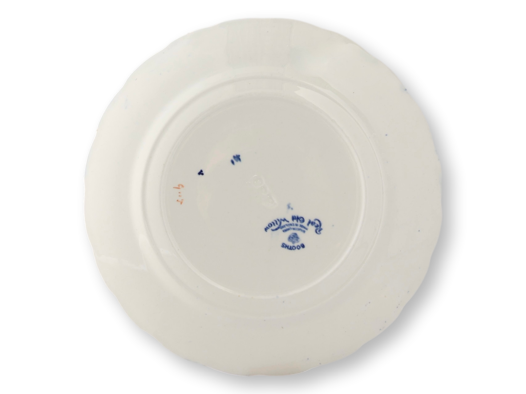 English Willow Dinnerware, Svc for 6 2 English Willow Dinnerware, Svc for 6