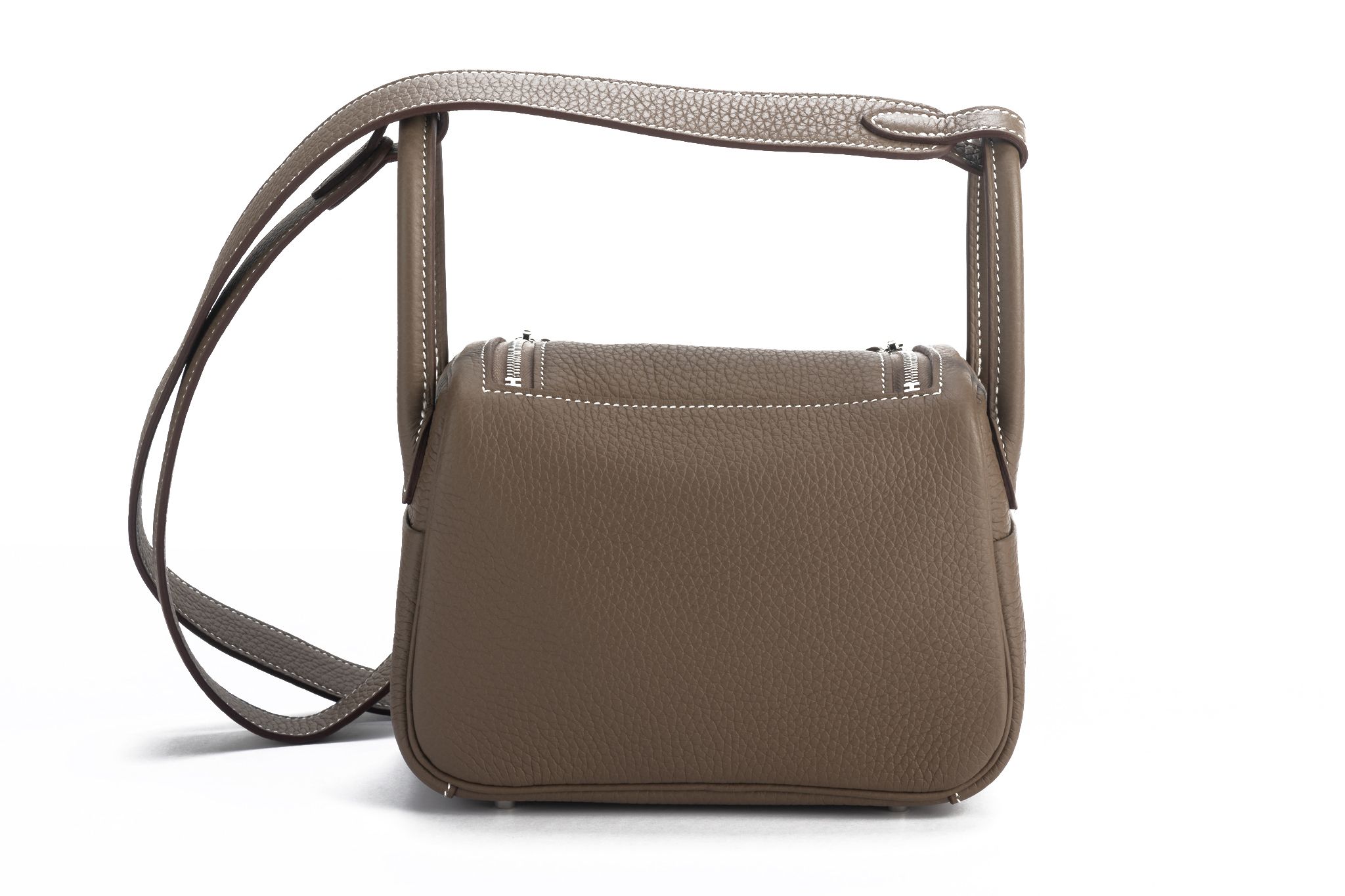 Hermes Mini Lindy Etoupe Togo BNIB 4 Hermes Mini Lindy Etoupe Togo BNIB