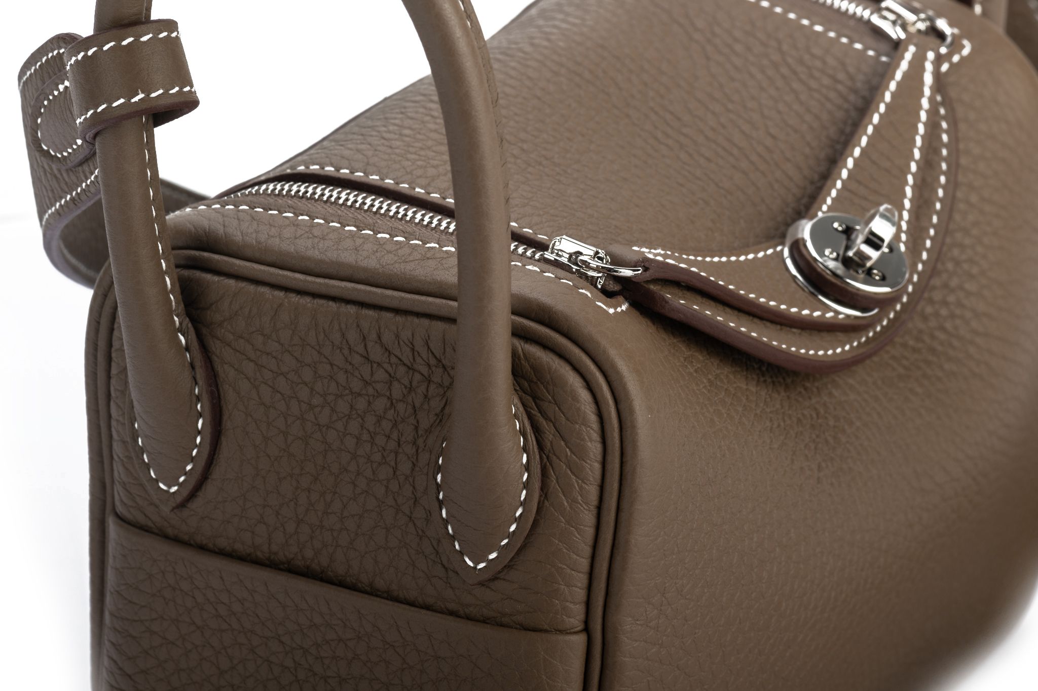 Hermes Mini Lindy Etoupe Togo BNIB 6 Hermes Mini Lindy Etoupe Togo BNIB