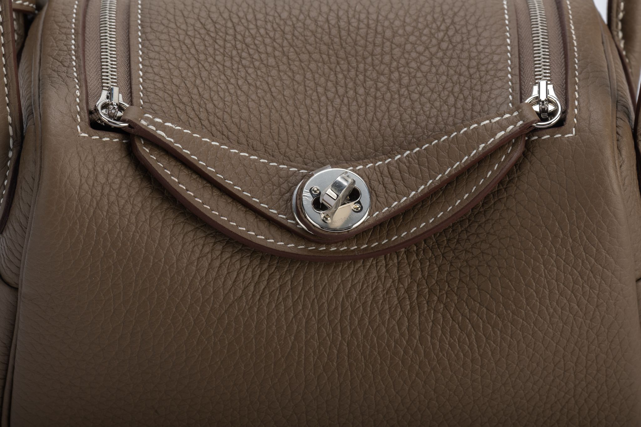 Hermes Mini Lindy Etoupe Togo BNIB 7 Hermes Mini Lindy Etoupe Togo BNIB