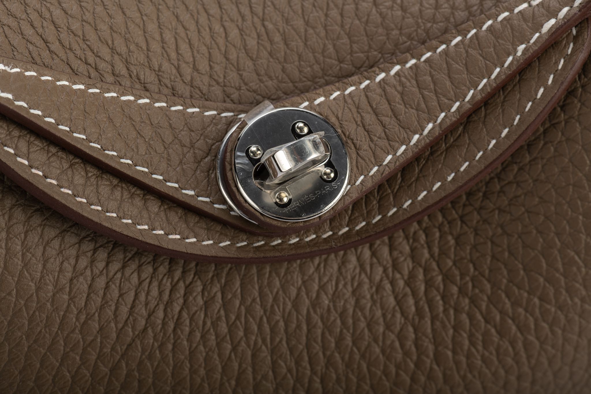 Hermes Mini Lindy Etoupe Togo BNIB 8 Hermes Mini Lindy Etoupe Togo BNIB