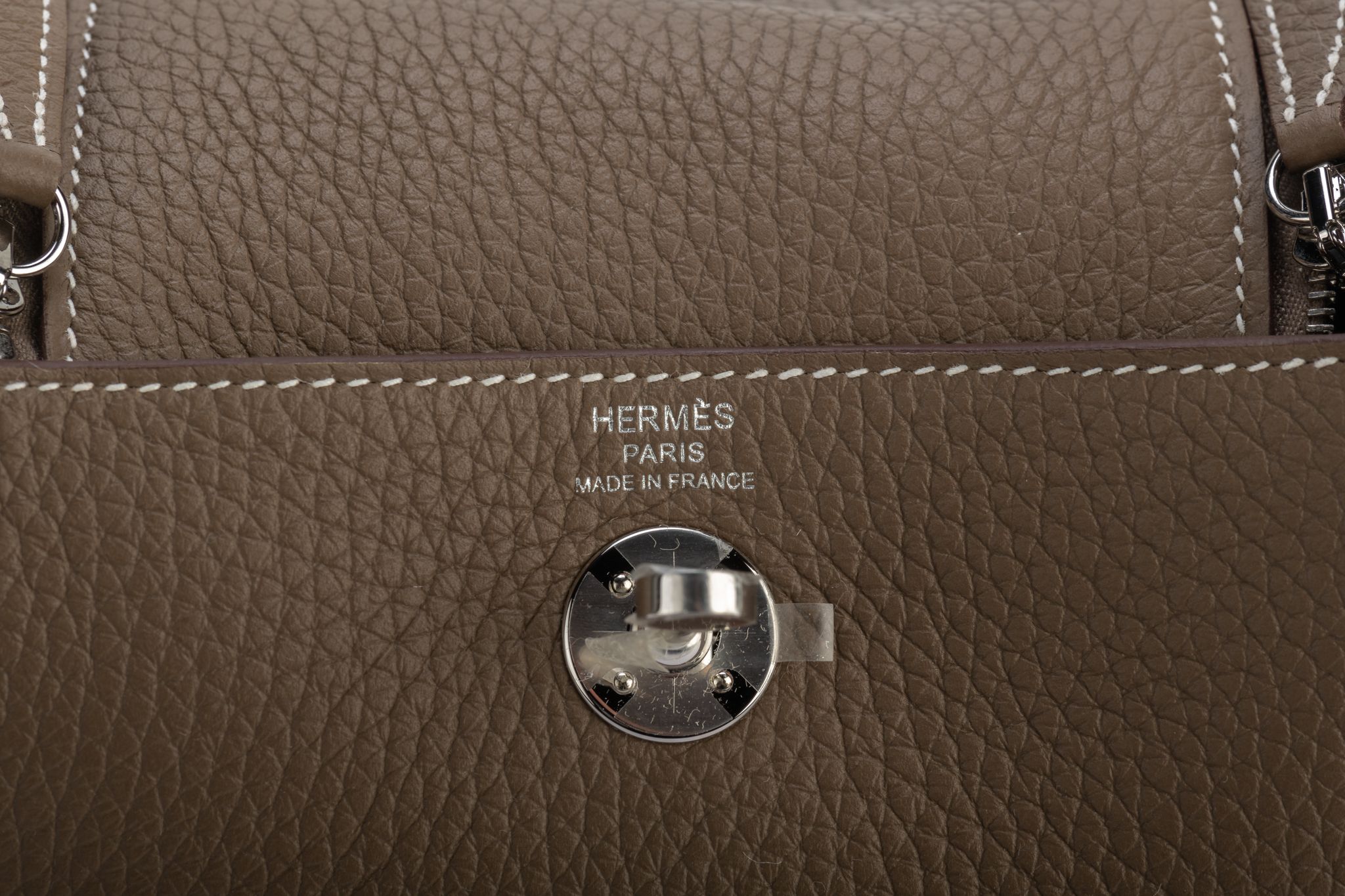 Hermes Mini Lindy Etoupe Togo BNIB 9 Hermes Mini Lindy Etoupe Togo BNIB