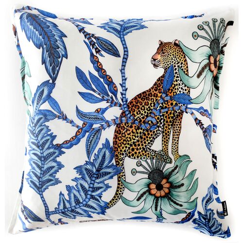 Monkey Bean 20x20 Pillow, Tanzanite 1 Monkey Bean 20x20 Pillow, Tanzanite