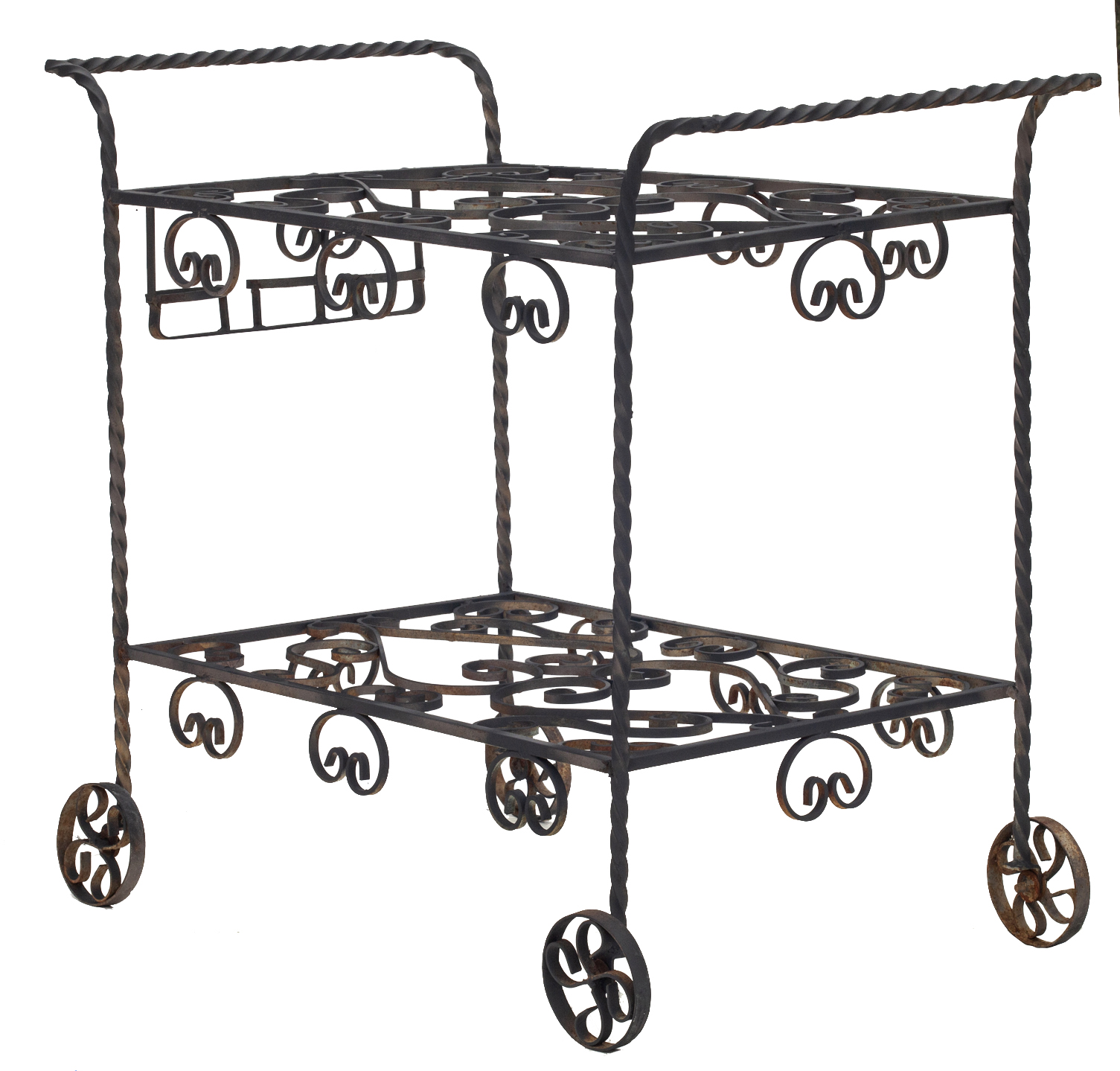 Wrought Iron Outdoor Bar Cart 6 Wrought Iron Outdoor Bar Cart