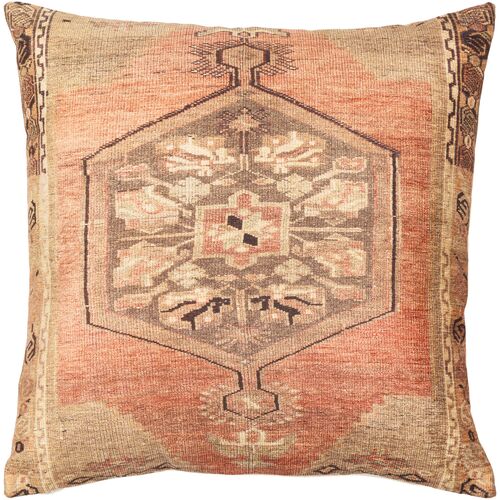 Justine Pillow, Brown/Beige 1 Justine Pillow, Brown/Beige