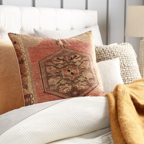 Justine Pillow, Brown/Beige 3 Justine Pillow, Brown/Beige